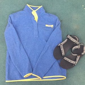 Blue & Yellow Pullover